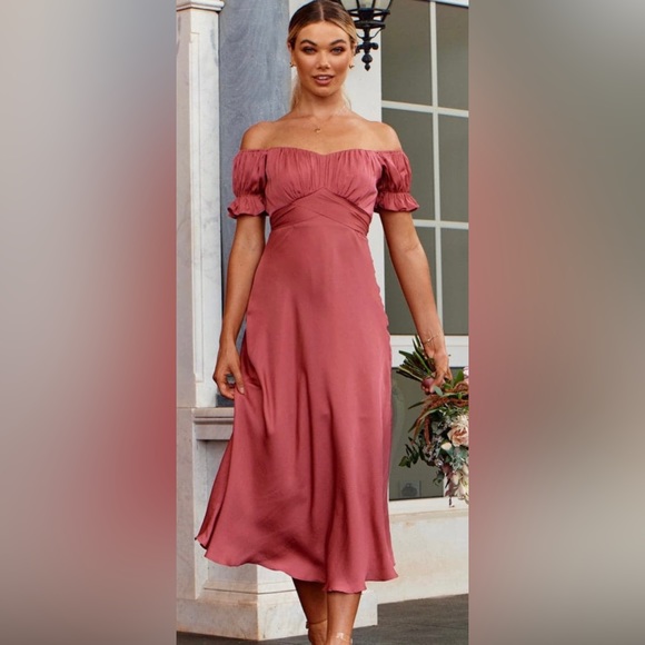 NWT 🌸 Billy J Boutique - Francis Dress Rose - Picture 4 of 9